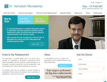 Tablet Screenshot of drmavalankar.com